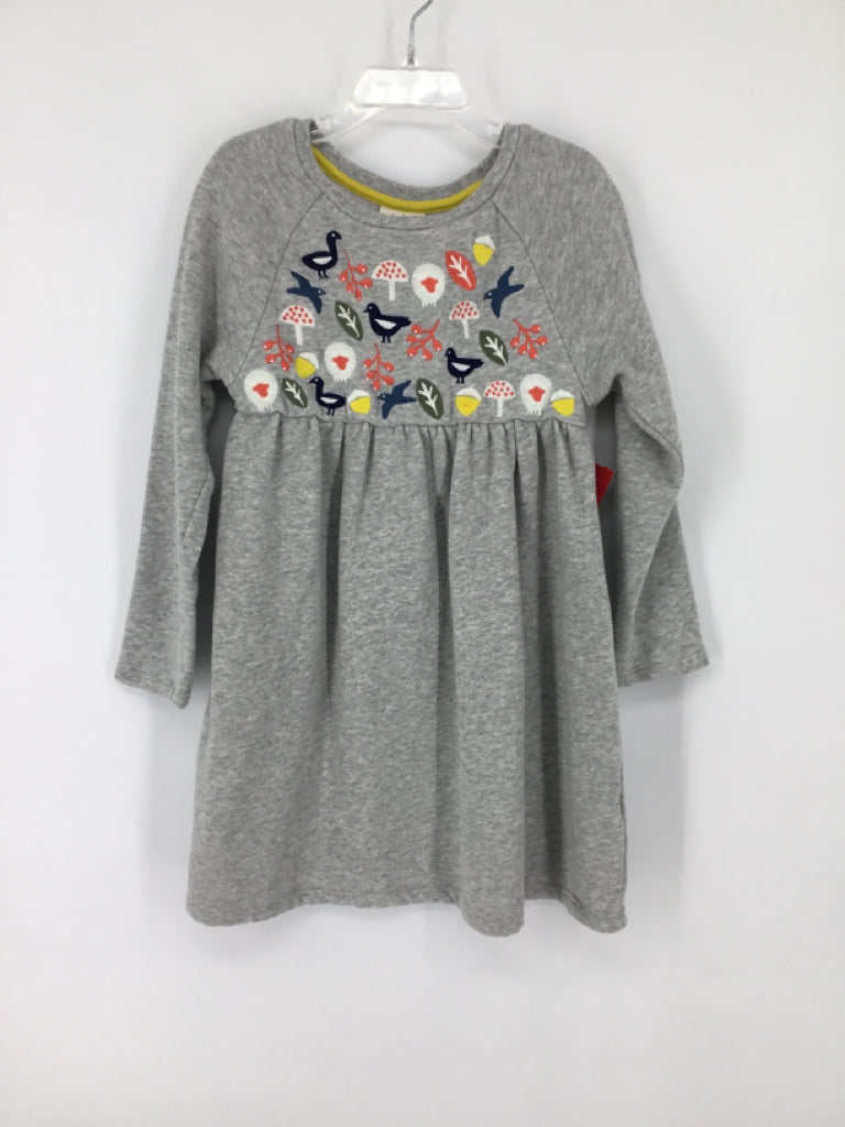Mini Boden Child Size 6 Gray Dress - girls