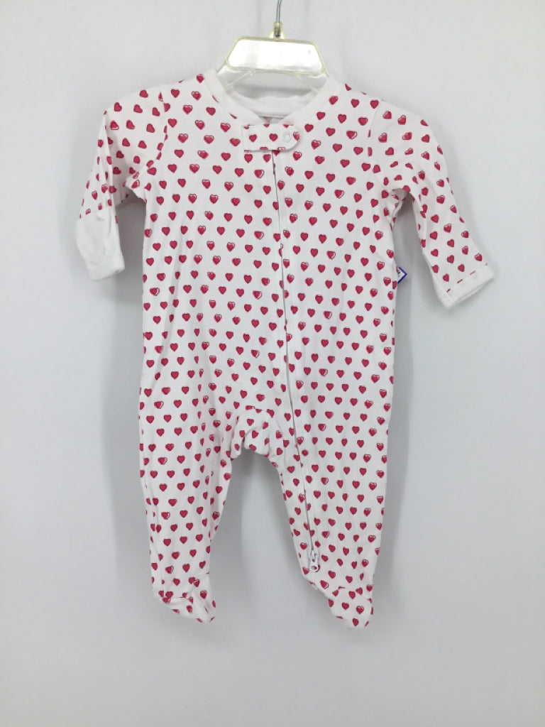 Roller Rabbit Child Size 0-3 Months Pink Sleepers