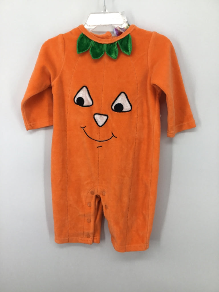 Cre8ions Child Size 9 Months Orange Halloween Outfit
