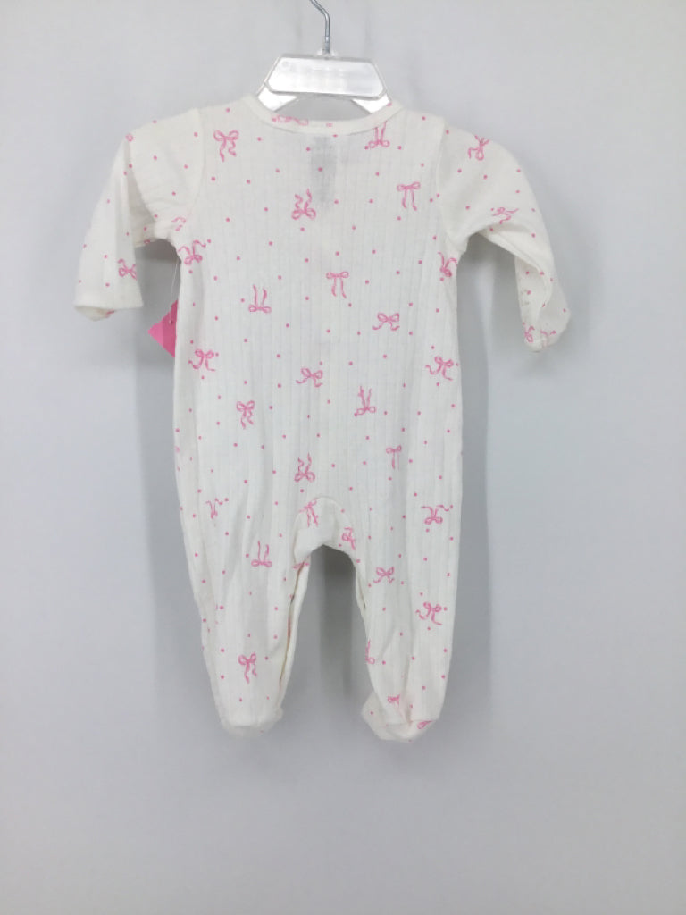 Nicole Miller Child Size 0-3 Months White Sleepers