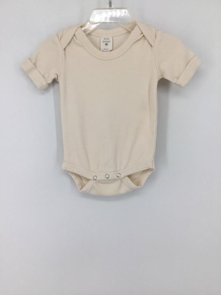 Kate Quinn Organics Child Size 3-6 Months Cream Onesie