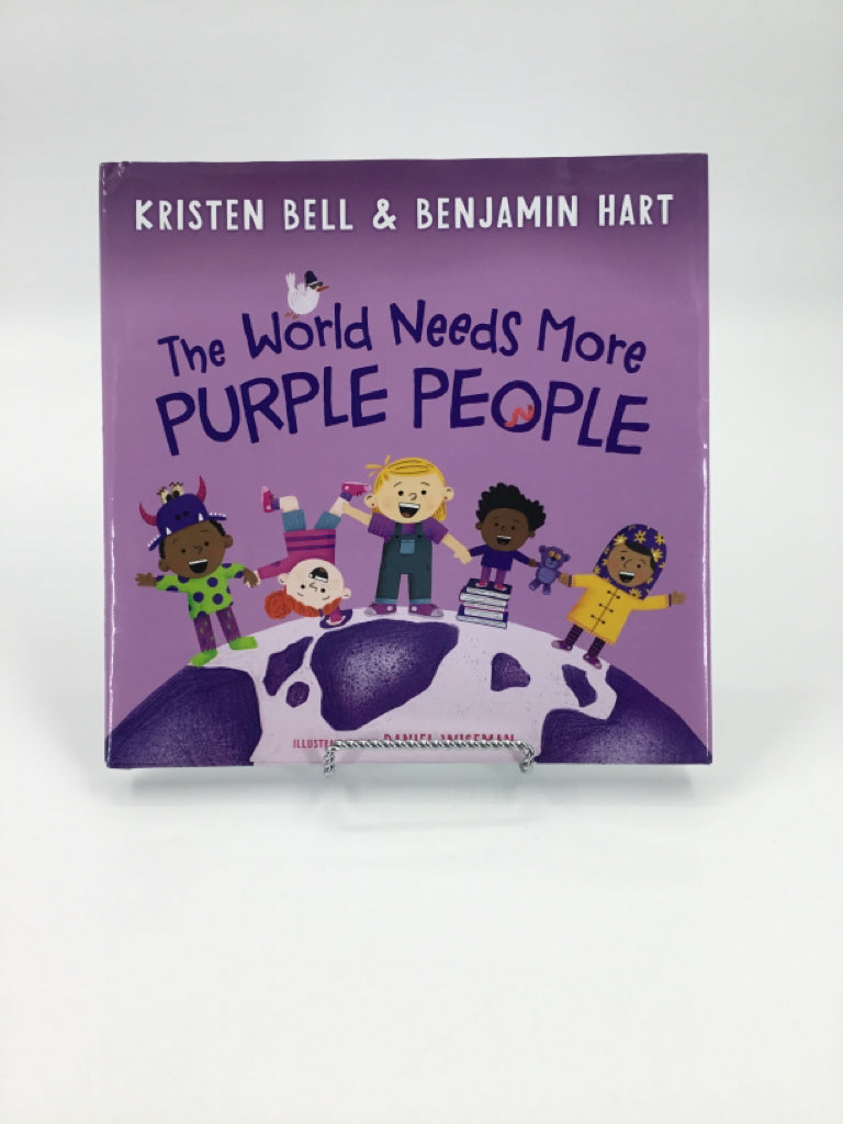 The World Needs More Purple People Hardback Book