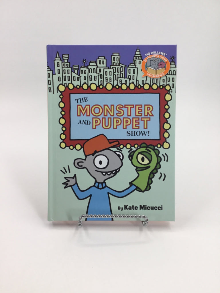The Monster and Puppet Show! Hard Cover Book
