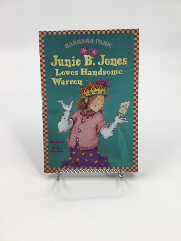 Junie B. Jones Loves Handsome Warren  Paperback Book