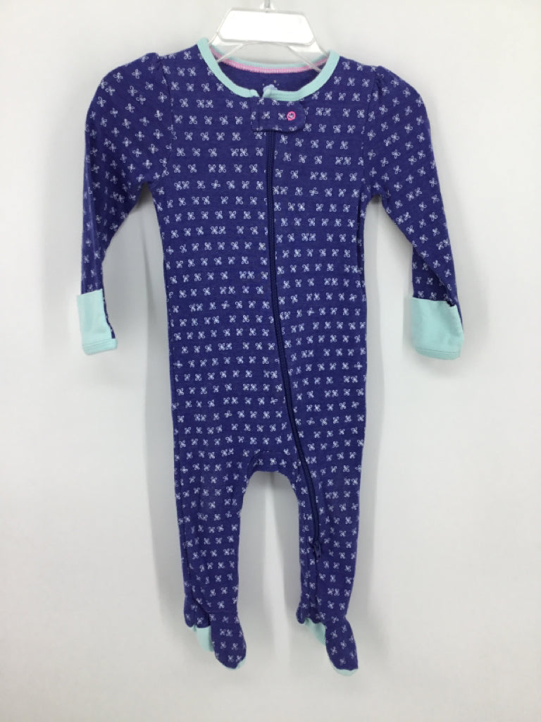 cloud island Child Size 6-9 Months Blue Sleepers