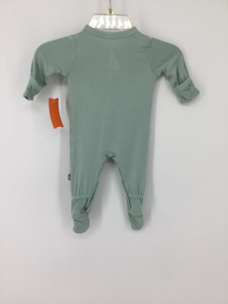 Kyte Child Size Preemie Green Sleepers