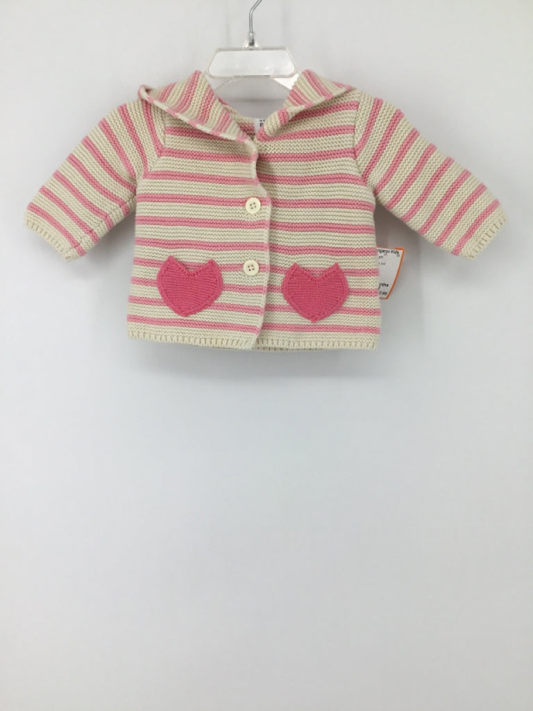 Baby Gap Child Size 0-3 Months Pink Sweater - girls