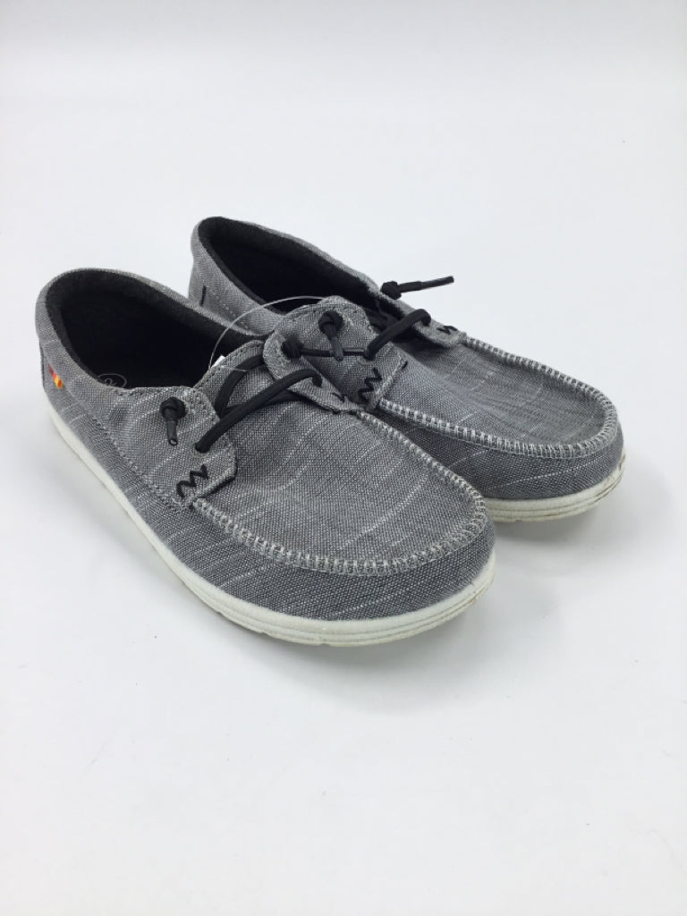 Cat & Jack Child Size 2 Gray Dress Shoes