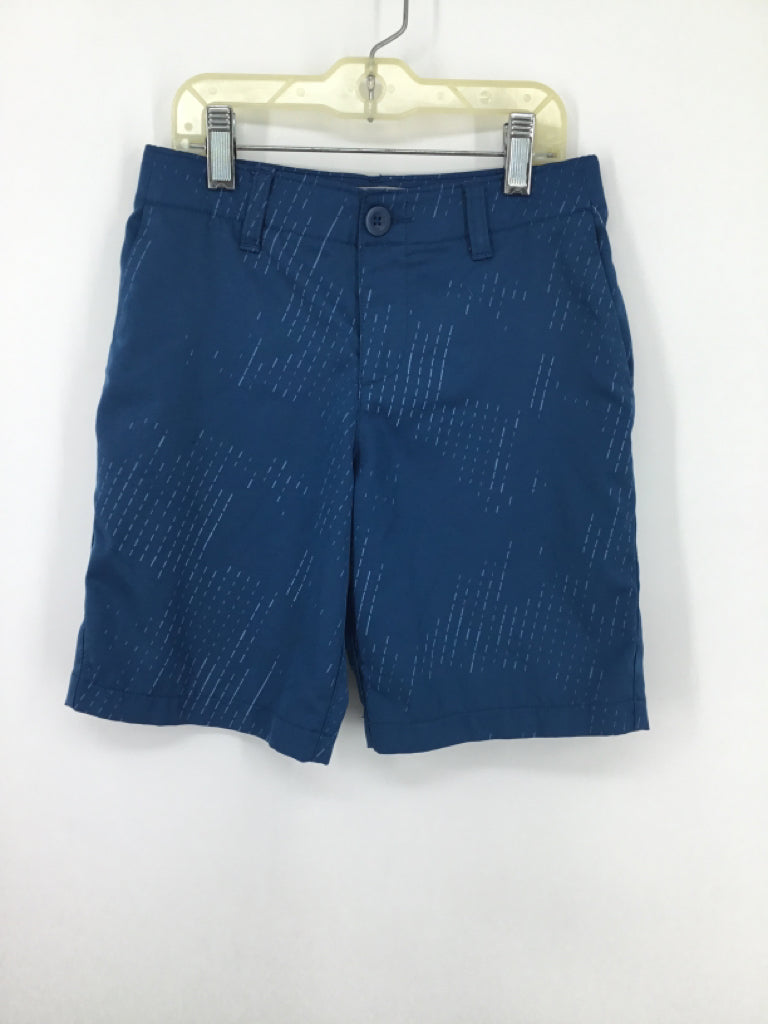 Under Armour Child Size 8 Blue Print Shorts - boys