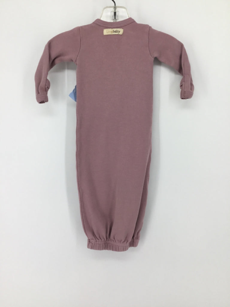 L'oved baby Child Size Preemie Pink Sleepers