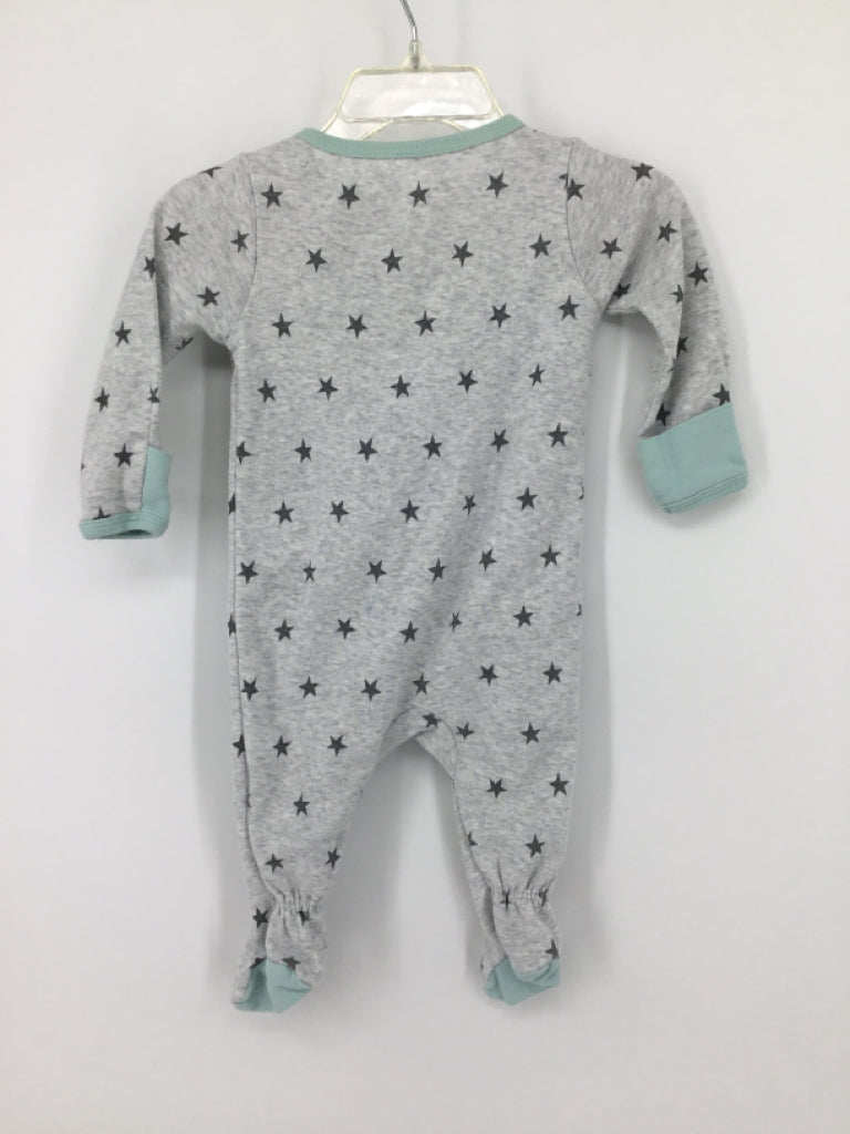 cloud island Child Size 0-3 Months Gray Sleepers