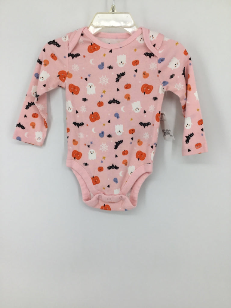 Old Navy Child Size 6-12 Months Pink Halloween Onesie