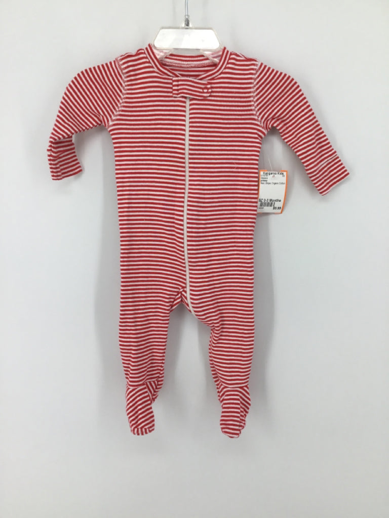 primary Child Size 0-3 Months Red Sleepers