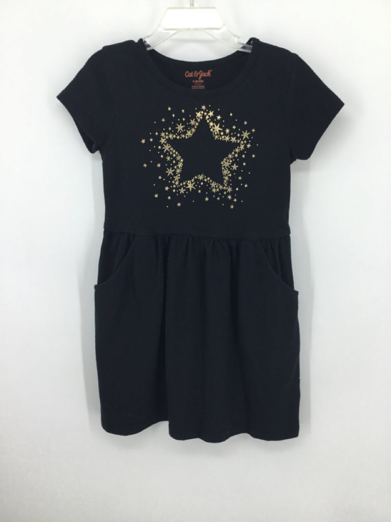 Cat & Jack Child Size 6 Black Dress - girls