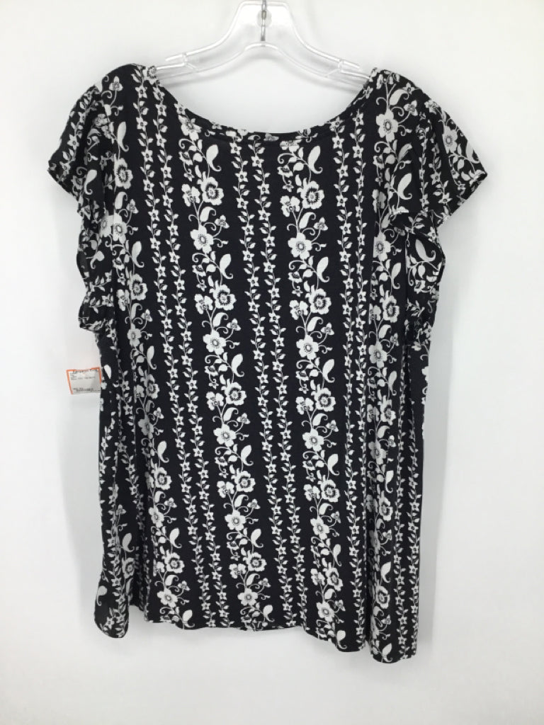 LOFT Size XL Poly Blend Top