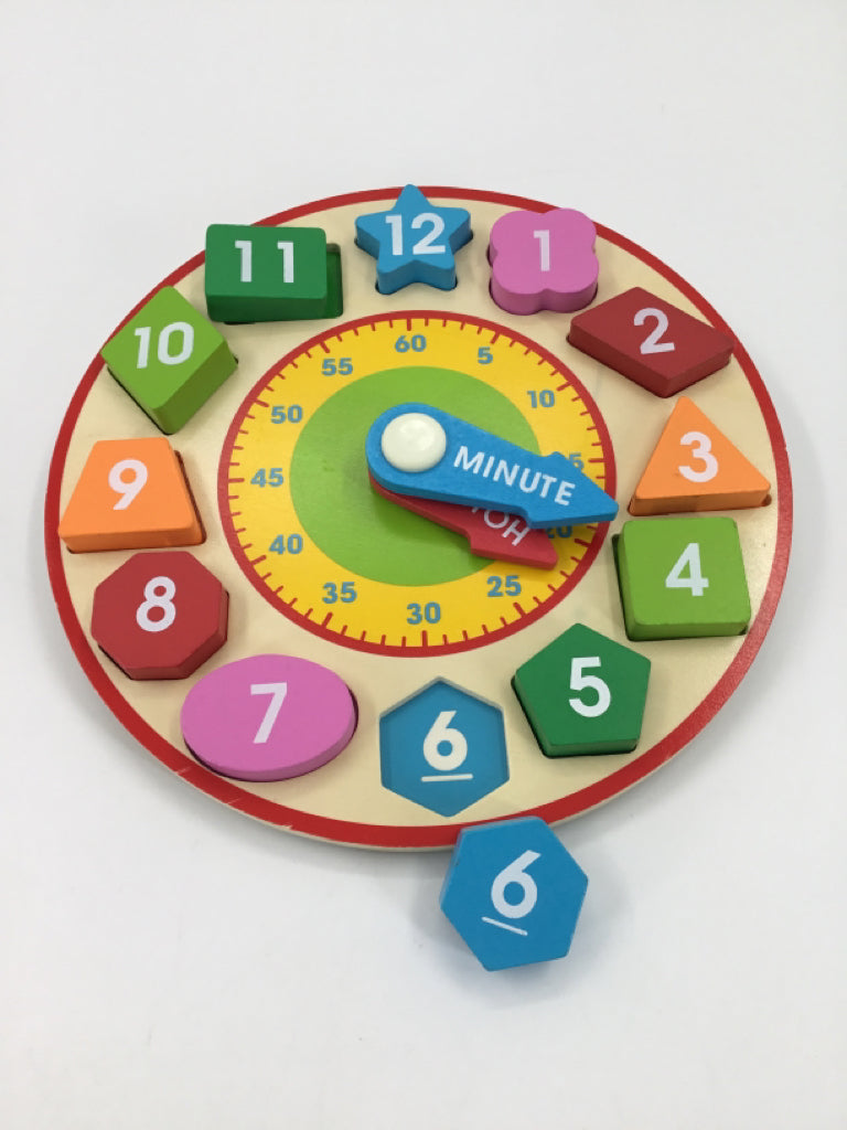 Melissa & Doug Shape Sorting Clock