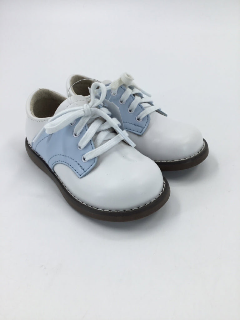 Footmates Child Size 6 Toddler Blue Dress Shoes