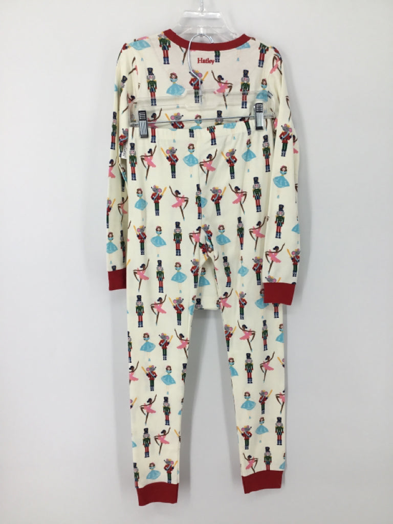 Hatley Child Size 8 Multi-Color Christmas Pajamas