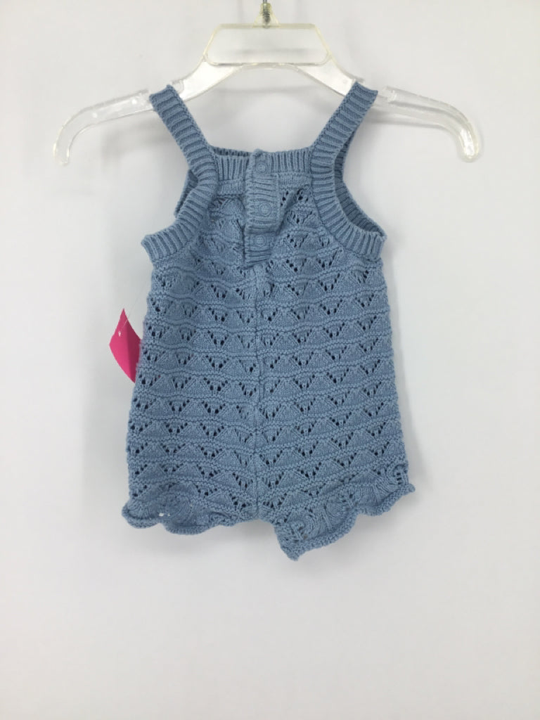 Little Planet Child Size Newborn Blue Outfit - girls