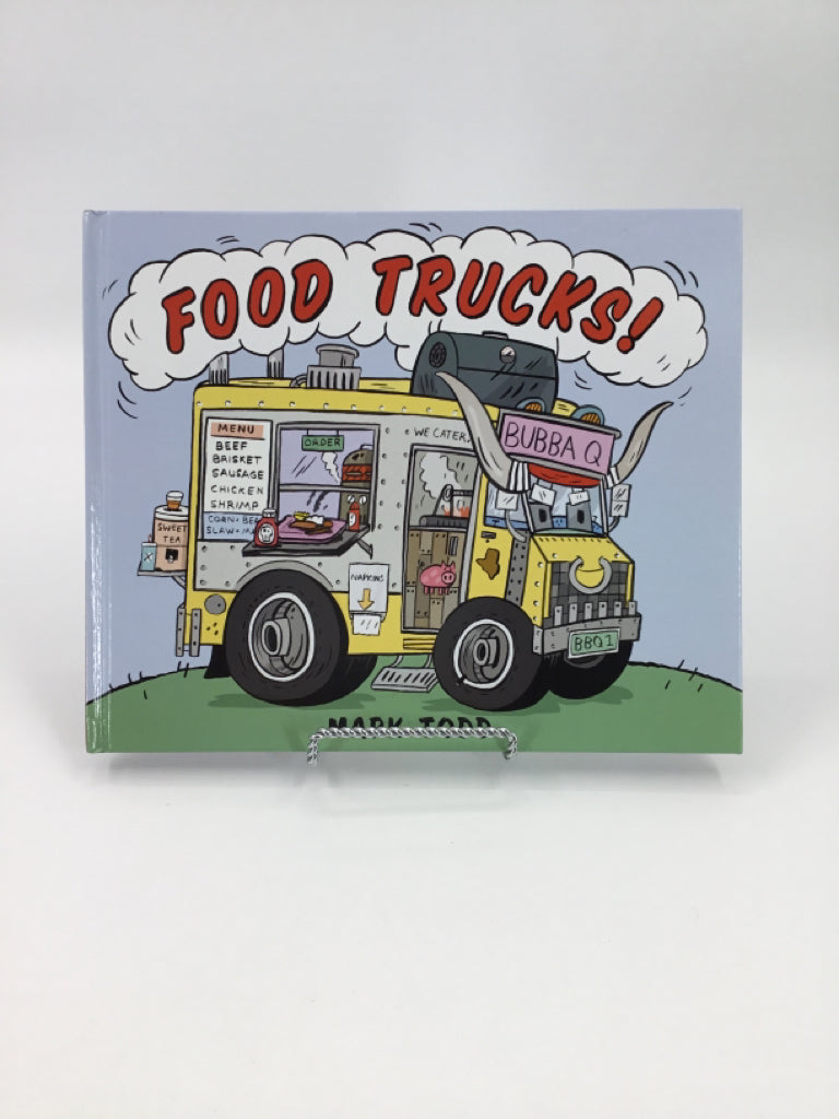 Food Trucks! hardcover Book