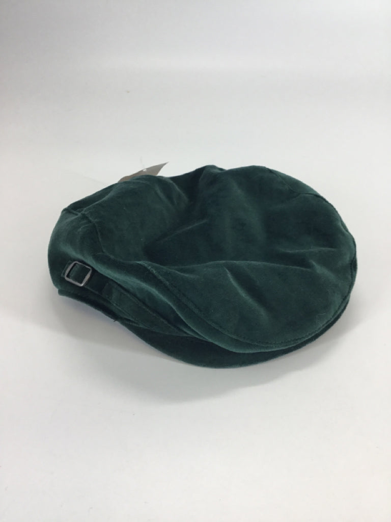 Janie and Jack Child Size 2 Green Solid Hats - boys