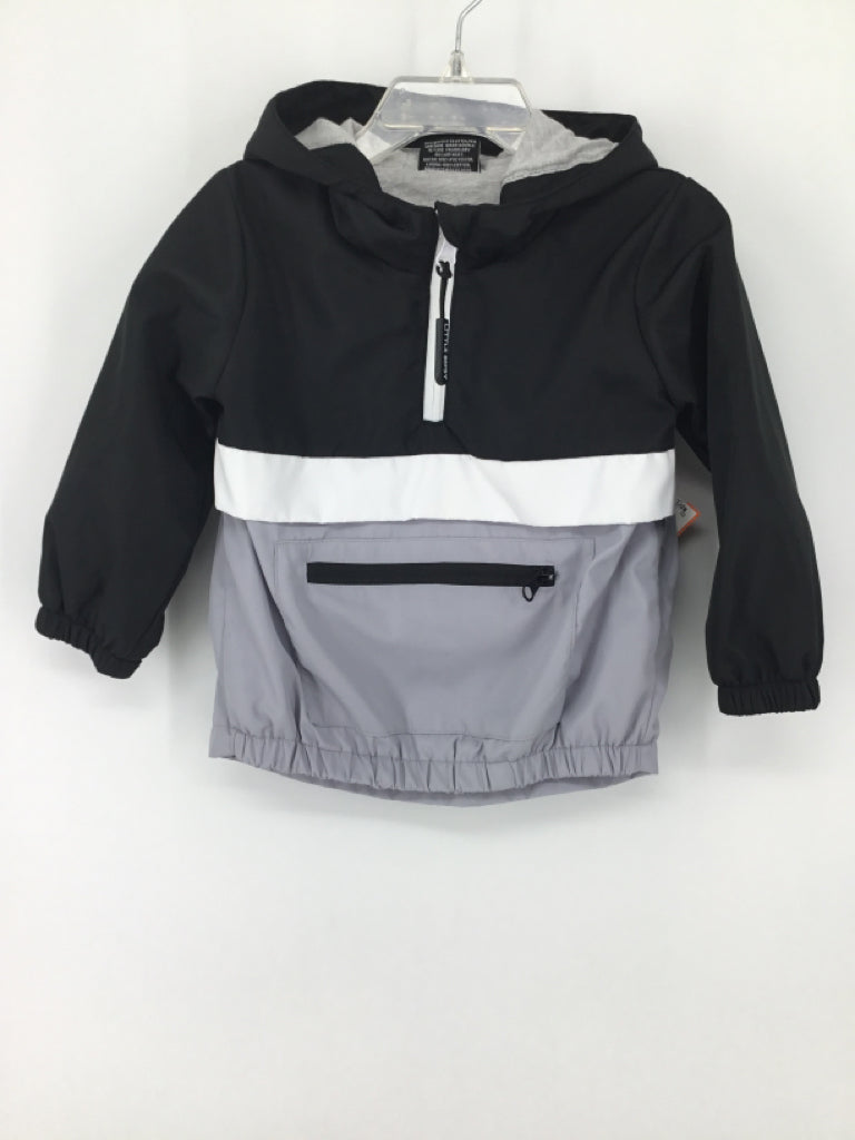 Little Bipsey Child Size 12-18 Months Black Solid Jacket - boys