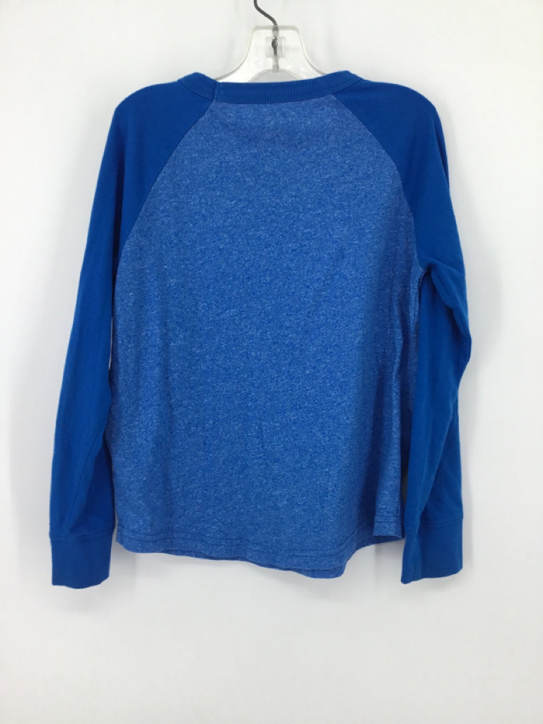 Cat & Jack Child Size 6 Blue Marbled T-shirt - boys