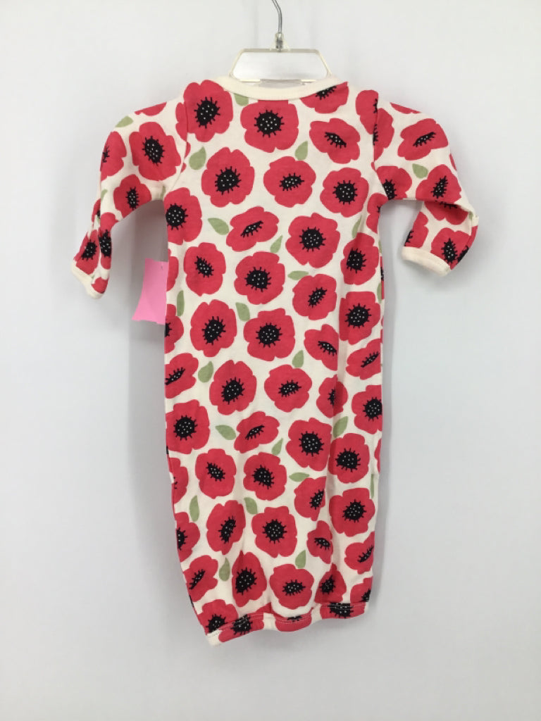 Touched by Nature Child Size Preemie Pink Sleepers