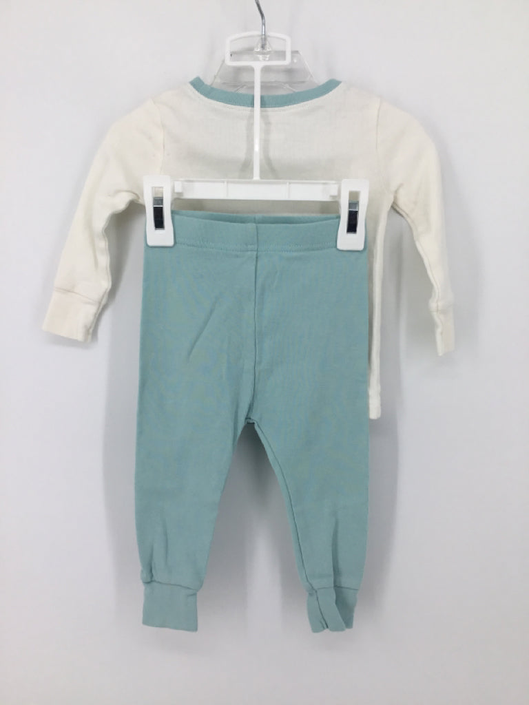 Old Navy Child Size 12-18 Months Blue Print Pajamas - boys