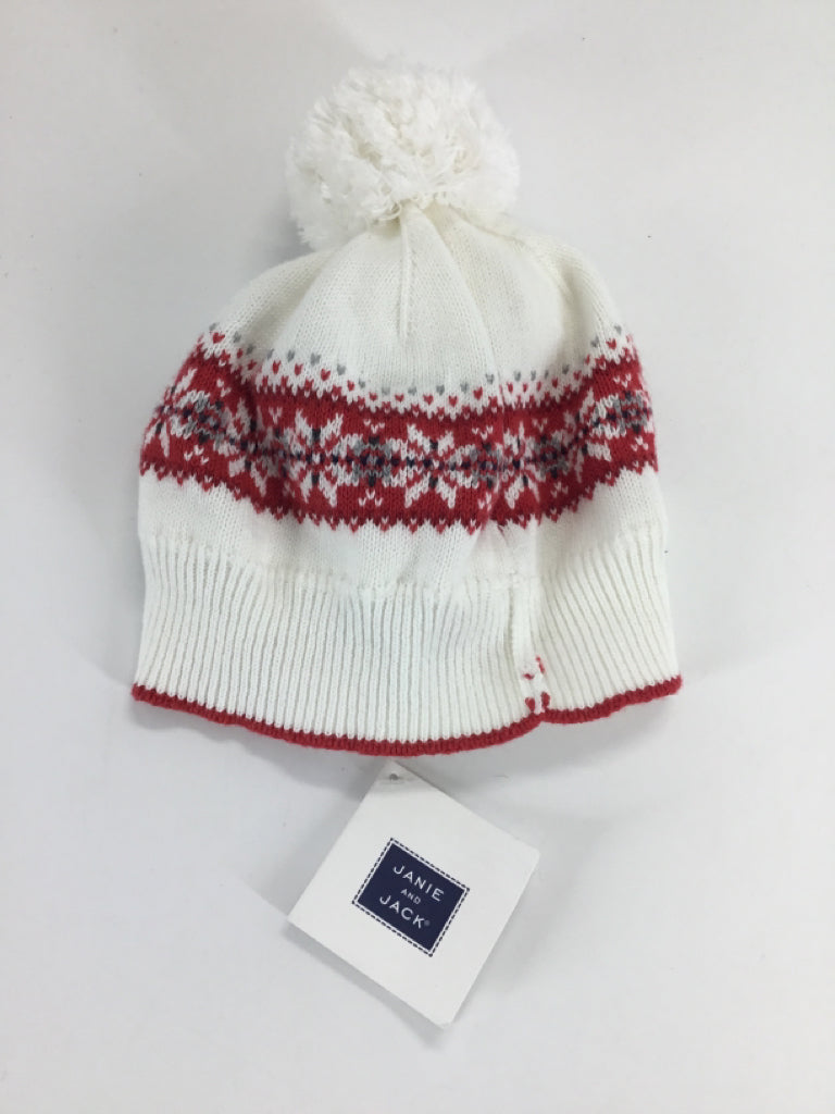 Janie and Jack Child Size 6-12 Months White Winter Hat