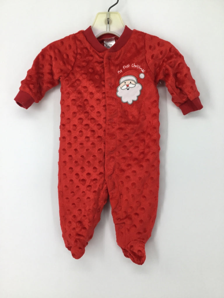 Baby Starters Child Size 3 Months Red Christmas Outfit