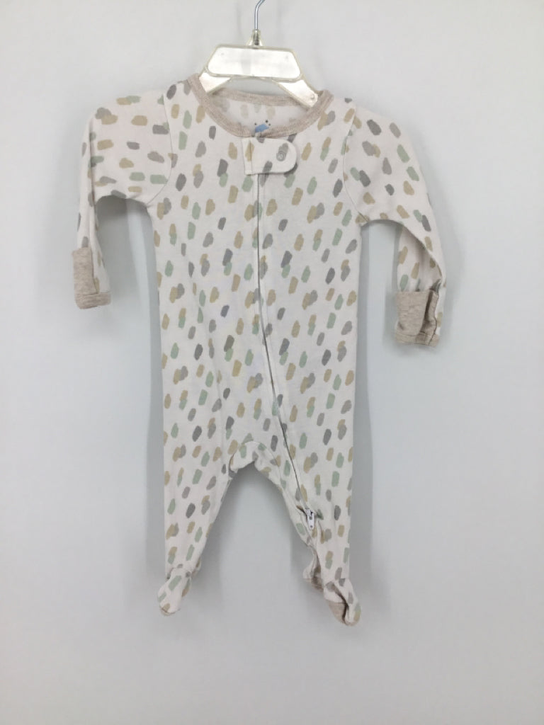 cloud island Child Size 0-3 Months White Sleepers