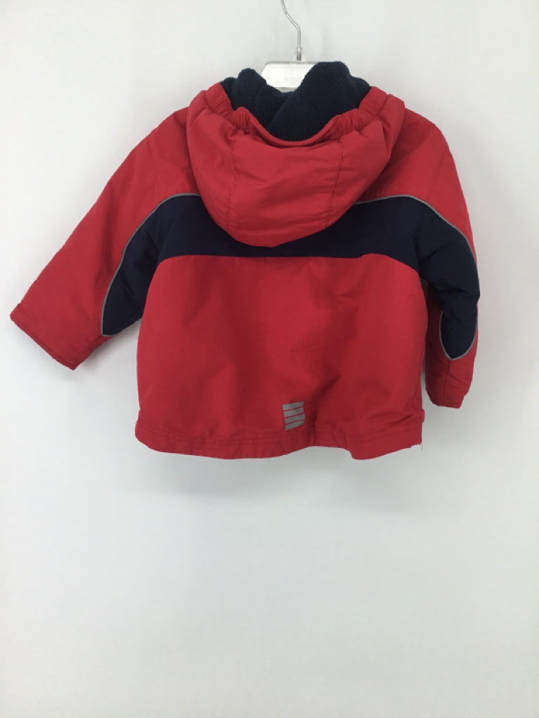 Lands' End Child Size 2 Red Solid Outerwear - boys