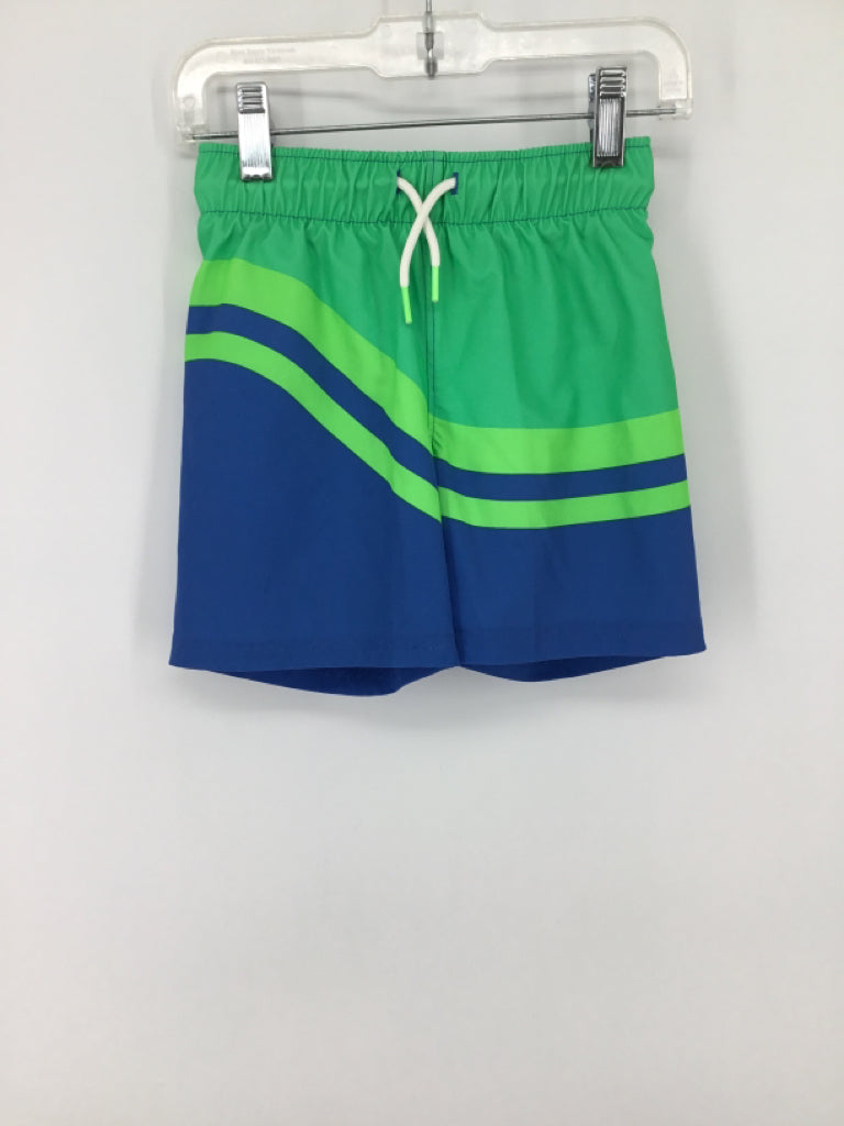 Old Navy Child Size 3 Green Solid Swimwear - boys