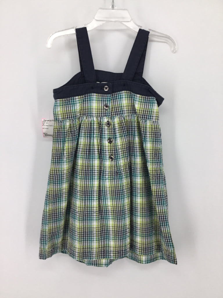 Tea Child Size 4 Blue Dress - girls