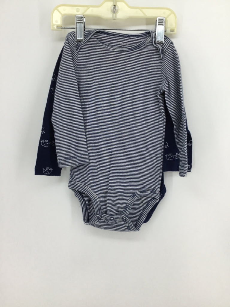 Carter's Child Size 18 Months Navy Onesie