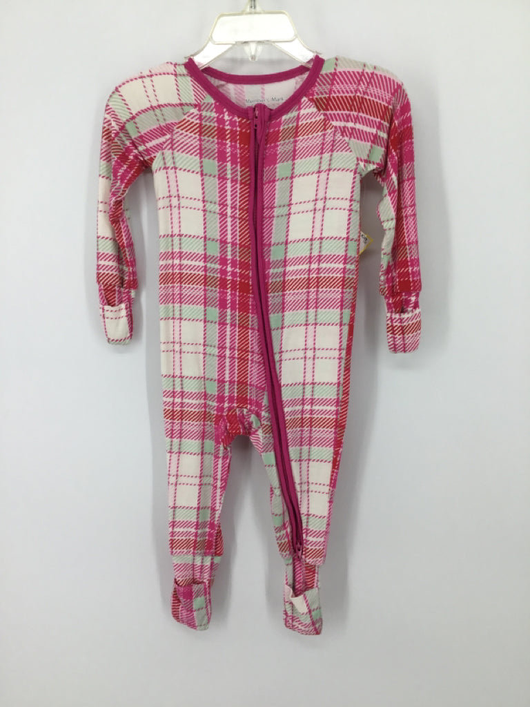 Member's Mark Child Size 6 Months Pink Sleepers