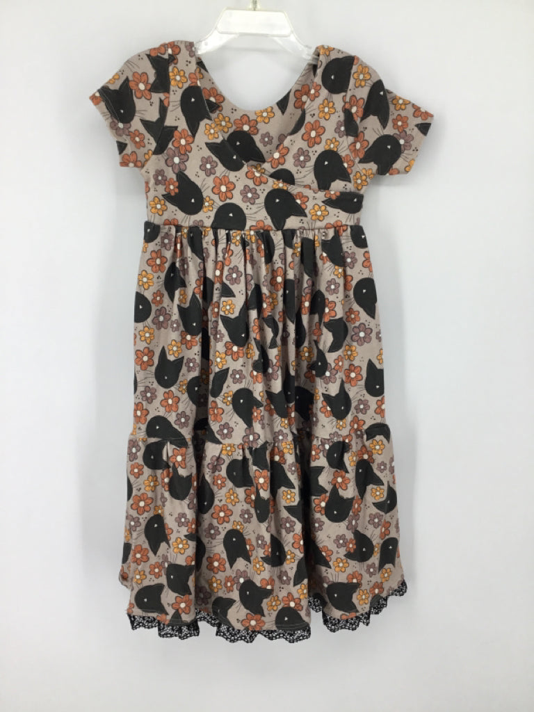 Peapod and Nate Child Size 6 Gray Halloween Dress