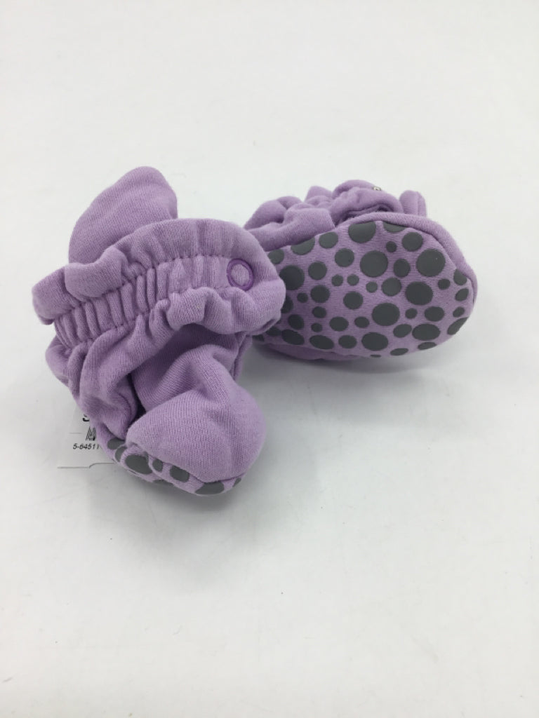 Zutano Child Size 2 Toddler Purple Baby/Walker Shoes