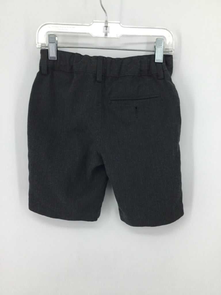 Next Child Size 5 Gray Solid Shorts - boys