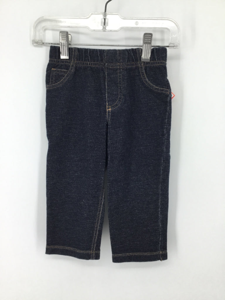 Carter's Child Size 18 Months Blue Solid Pants - boys