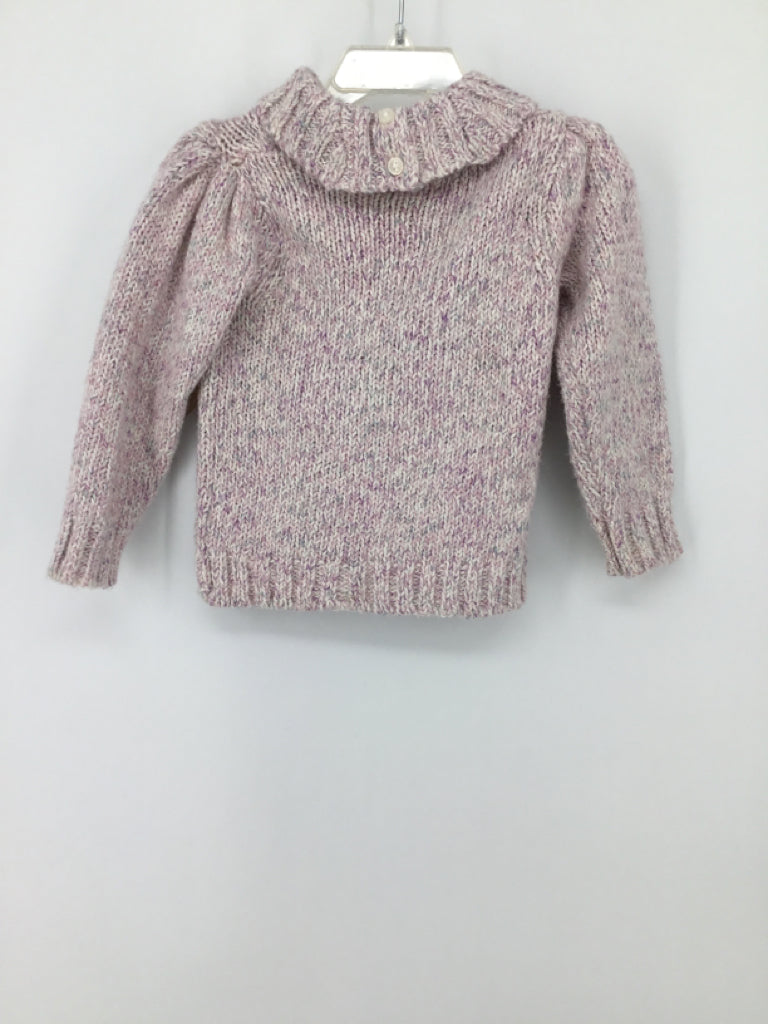 Janie and Jack Child Size 12-18 Months Purple Sweater - girls