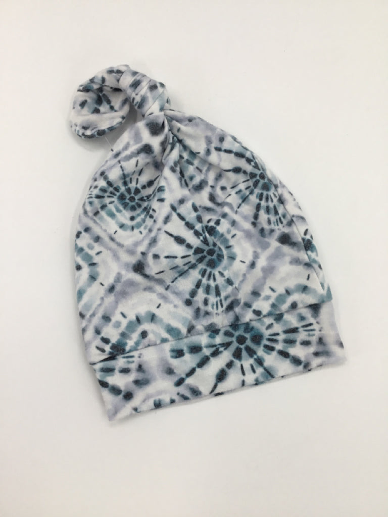Copper Pearl Child Size 0-3 Months Blue Print Hats - boys