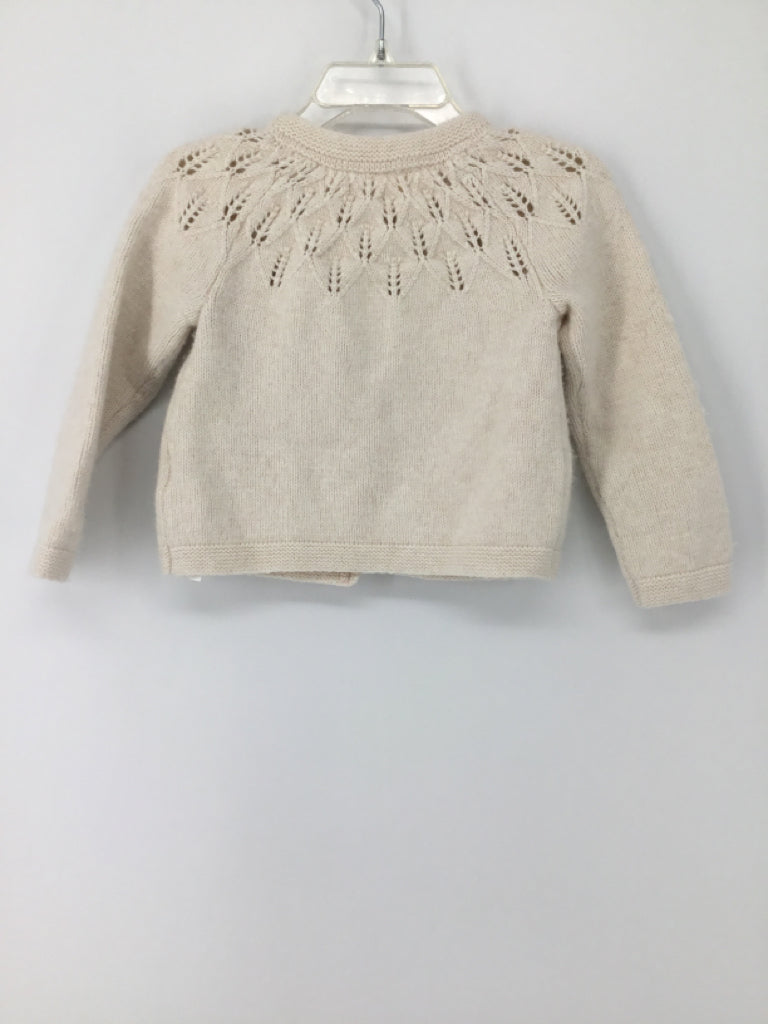 Baby Boden Child Size 12-18 Months Tan Sweater - girls