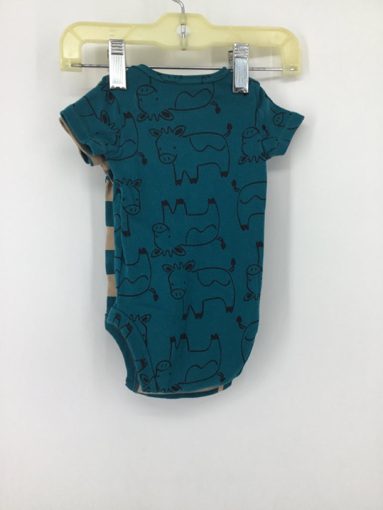 Carter's Child Size 3 Months Teal Onesie