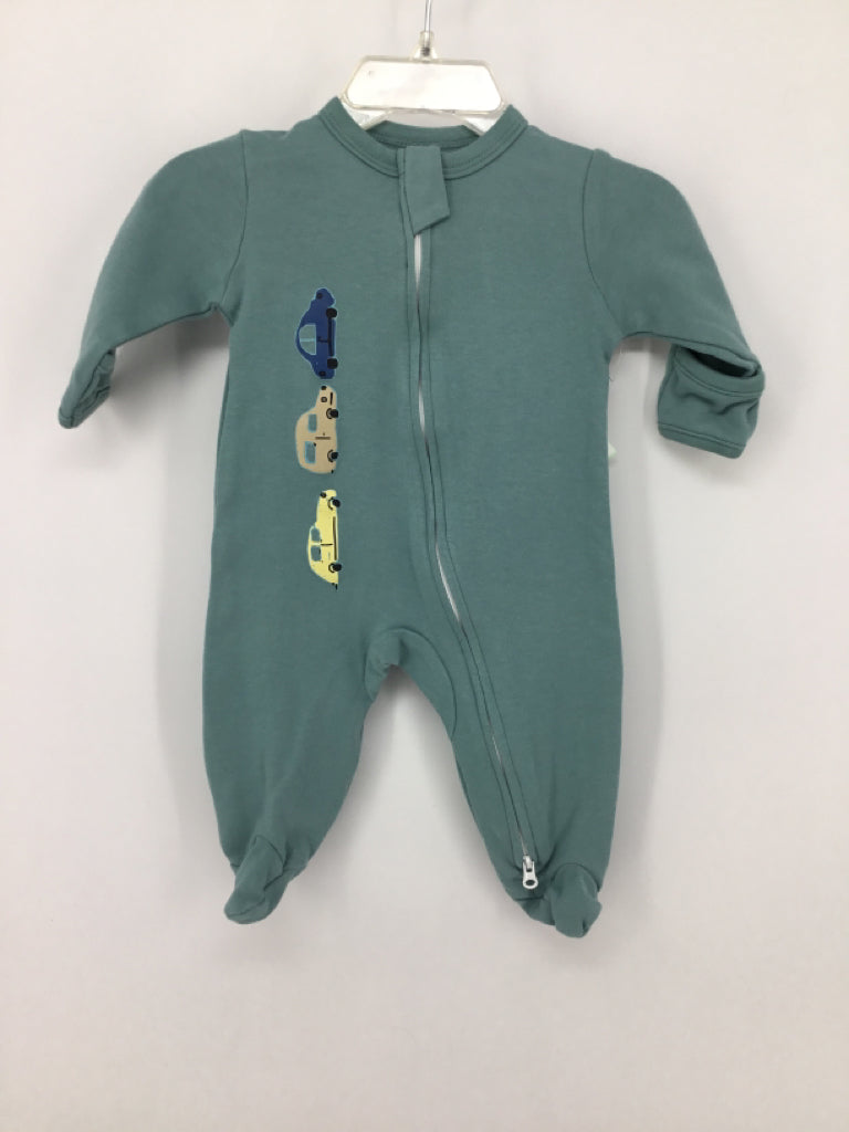Aablexema Child Size 0-3 Months Blue Sleepers