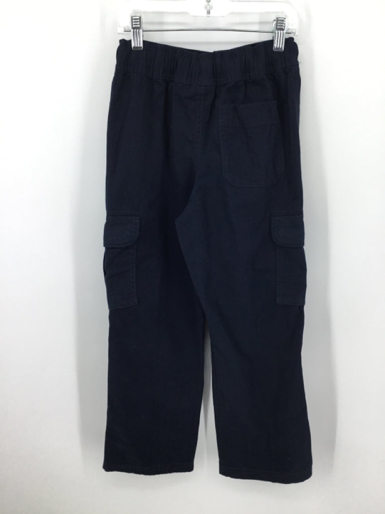 Childrens Place Child Size 7 Navy Solid Pants - boys