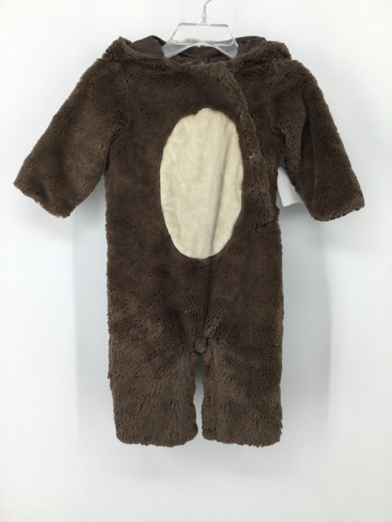 Pottery Barn Kids Child Size 6-12 Months Brown Monkey Halloween Costume