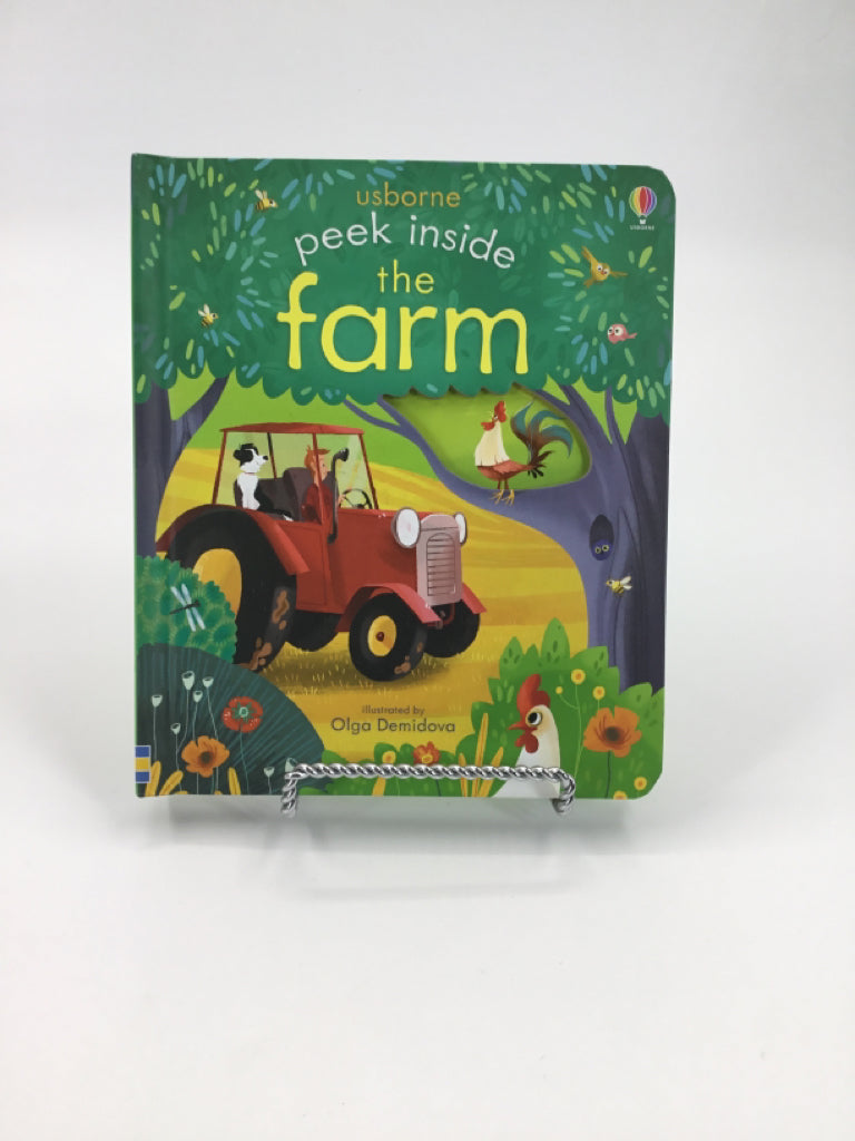 Peek Inside the Farm Board Book
