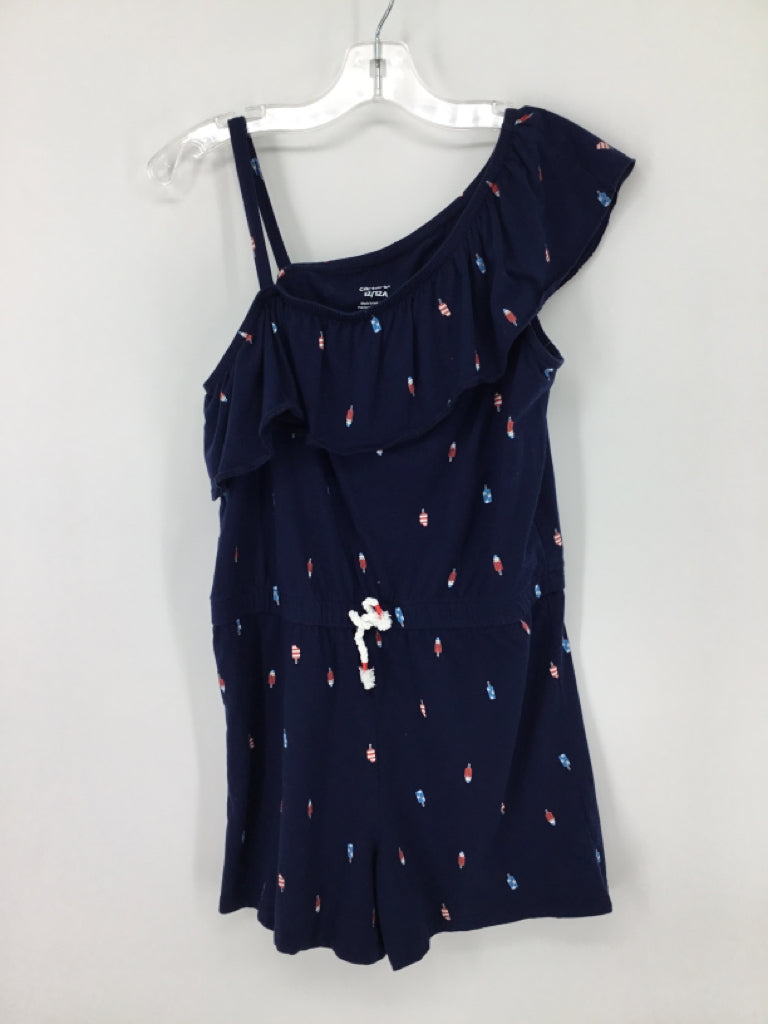 Carter's Child Size 12 Navy Stars & Stripes Outfit